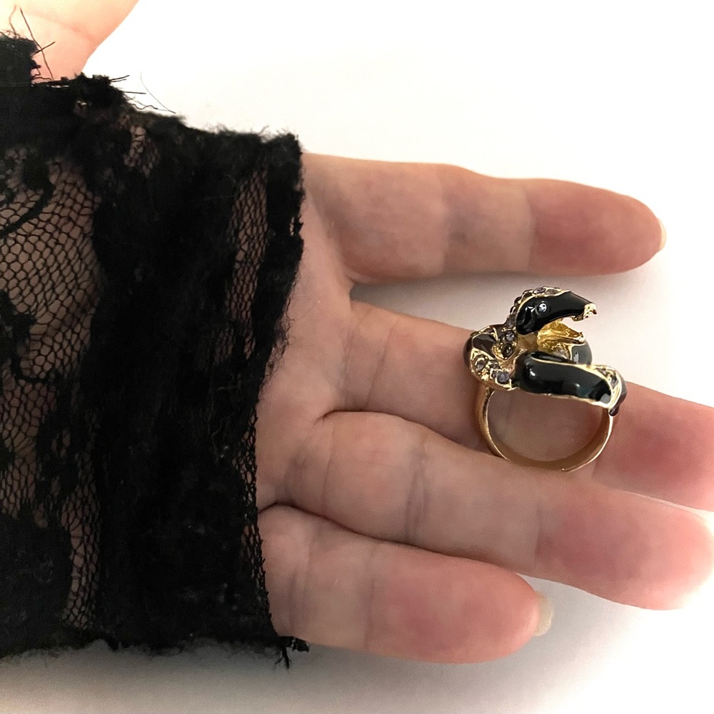 EXOTIC SNAKE RING - Picture 5 of 7